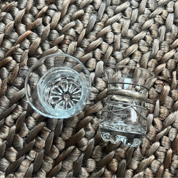 Moroccan vintage handcrafted tea glasses set of 2 - Picture 5 of 6